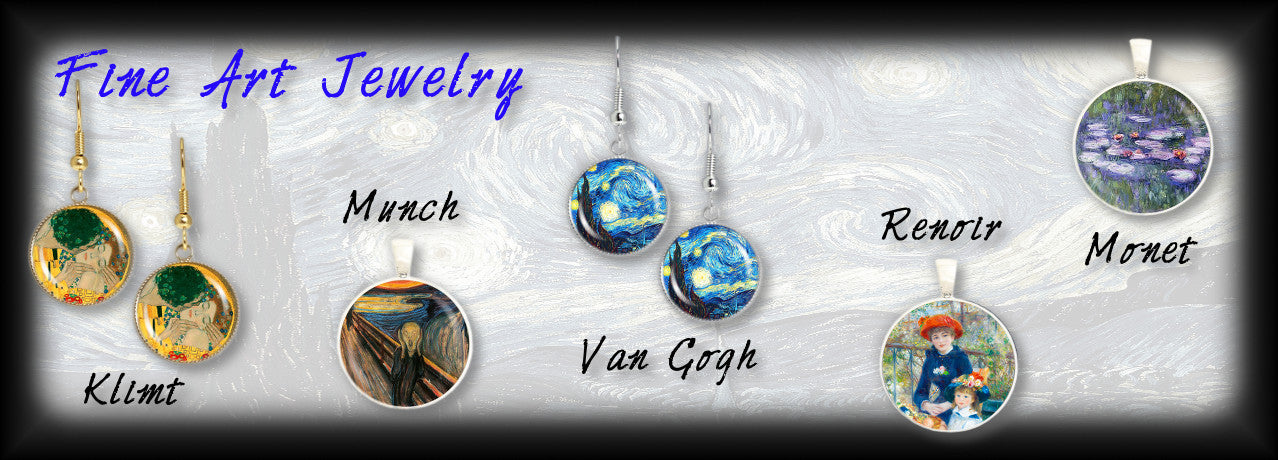 Jewelry Featuring Fine Art