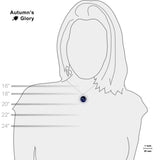 Big Dipper Constellation Illustration 3/4" Charm for Petite Pendant or Bracelet in Silver Tone
