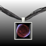 SN 1006 Supernova Remnant in the Constellation Lupus Space Pendant Necklace in Silver Tone