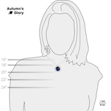 Leo Constellation Illustration 3/4" Charm for Petite Pendant or Bracelet in Silver Tone