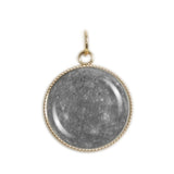 Planet Mercury Solar System Space 3/4" Charm for Petite Pendant or Bracelet in Silver Tone or Gold Tone