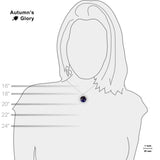 Pisces Constellation Illustration 3/4" Charm for Petite Pendant or Bracelet in Silver Tone