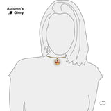Sagittarius the Centaur & Archer Astrological Sign in the Zodiac Illustration 1" Pendant Necklace in Gold Tone