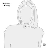 Stretching Black Cat with Curled Tail & Outstretched Front Paws 1" Pendant Necklace in Silver Tone