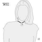 Stretching Black Cat with Curled Tail & Outstretched Front Paws 1" Pendant Necklace in Silver Tone