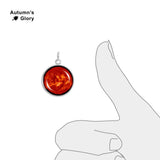 Fireball Sun 3/4" Solar System Space Charm for Petite Pendant or Bracelet Silver Tone or Gold Tone