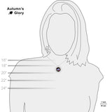 W49B Supernova Remnant Black Hole & Nebula in the Constellation Aquila Space 3/4" Charm for Petite Pendant or Bracelet in Silver Tone