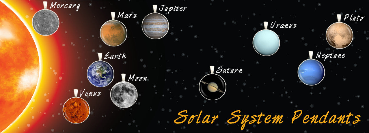 Solar System Pendants